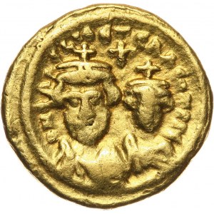 Byzantine Empire, Heraclius 610-641, solidus, Carthage