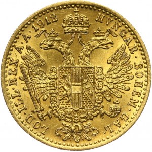 Austria, Franz Joseph I, Ducat 1912, Vienna