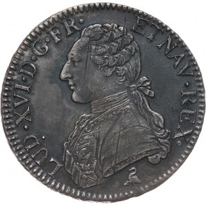 France, Louis XVI, Écu 1789 A, Paris