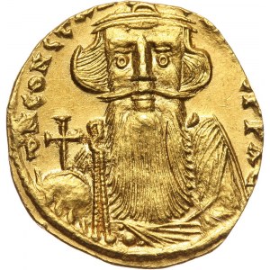 Byzantine Empire, Constans II 641-668, Solidus, Constantinople