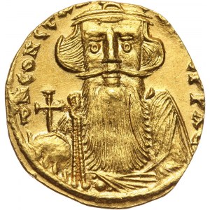 Bizancjum, Konstans II 641-668, solidus, Konstantynopol