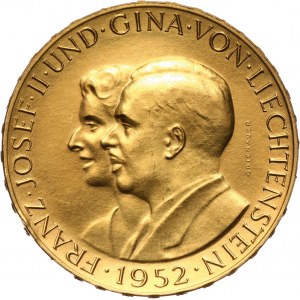 Liechtenstein, Franciszek Józef II, 100 franków 1952