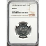 PRL, 1 złoty 1967