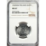 PRL, 1 złoty 1969