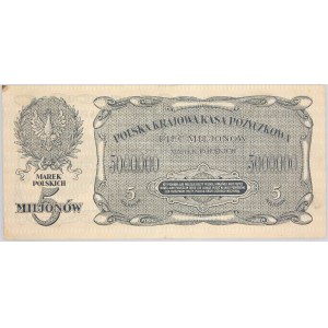 II RP, 5.000.000 marek polskich 20.11.1923, seria A