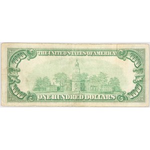 USA, New Jersey, The Paterson National Bank, 100 Dollars 1929