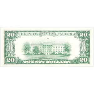 Stany Zjednoczone Ameryki, Federal Reserve Note - Chicago, 20 dolarów 1928 G
