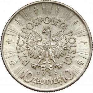 II RP, 10 złotych 1936, Warszawa, Józef Piłsudski