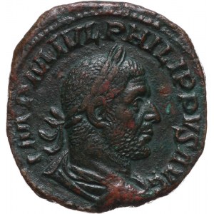 Roman Empire, Philip the Arab 244-249, Sestertius, Rome