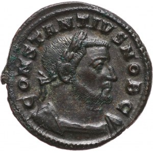 Cesarstwo Rzymskie, Konstancjusz I Chlorus 293-306, follis, Trier