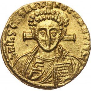 Byzantine Empire, Justinian II 705-711, Solidus, Constantinople