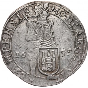 Niderlandy, Kampen, talar (Zilveren dukaat) 1659