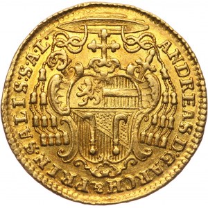 Austria, Salzburg, Andreas Jakob von Dietrichstein, Ducat 1747, Salzburg