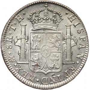 Mexico, Charles IV, 8 Reales 1808 Mo-TH, Mexico