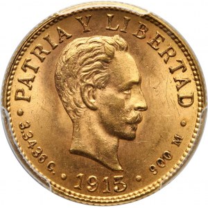 Cuba, 2 pesos 1915