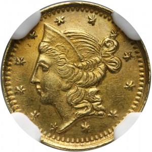 Stany Zjednoczone Ameryki, 1/2 dolara 1853, California Gold