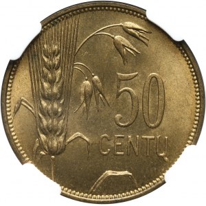 Litwa, 50 centów 1925