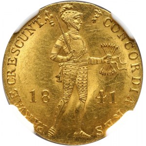 Netherlands, William II, Ducat 1841, Utrecht