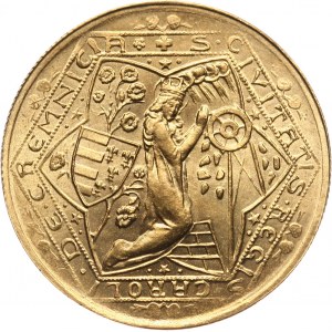 Czechoslovakia, Ducat (medal) 1934/1971, Reviving of Kremnitz´s mining