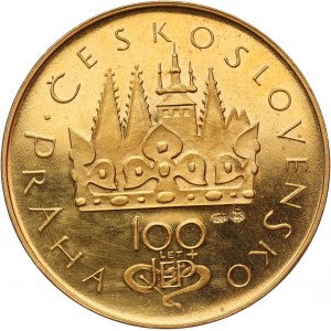 Czechosłowacja, medal z 1969 roku, Kremnica, Jan Evangelista Purkyně
