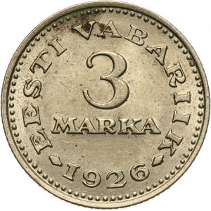 Estonia, 3 marki 1926