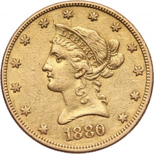 USA, 10 Dollars 1880 O, New Orleans