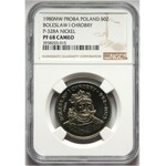 PRL, 50 złotych 1980, Bolesław I Chrobry, PRÓBA, nikiel