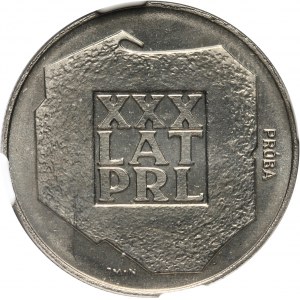 PRL, 20 złotych 1974, XXX Lat PRL, PRÓBA, nikiel