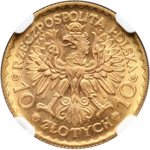 II RP, 10 złotych 1925, Warszawa, Bolesław Chrobry