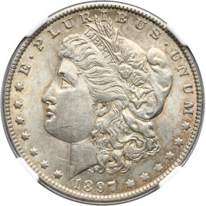 Stany Zjednoczone Ameryki, dolar 1897 O, Nowy Orlean, Morgan