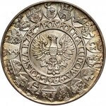 II RP, zestaw 10 i 20 złotych Bolesław Chrobry 1925 oraz 3 x 100 złotych Mieszko i Dąbrówka 1966