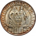 II RP, zestaw 10 i 20 złotych Bolesław Chrobry 1925 oraz 3 x 100 złotych Mieszko i Dąbrówka 1966