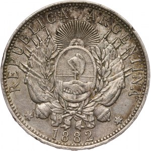 Argentyna, 1 peso 1882