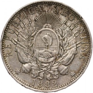 Argentina, Peso 1882