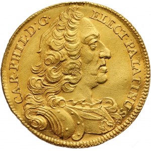 Germany, Pfalz, Karl III Philipp, Ducat ND (1740), Mannheim