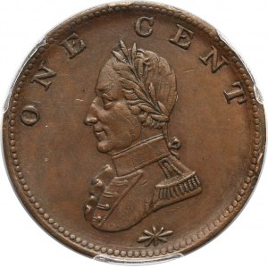 Stany Zjednoczone Ameryki, cent (1783), Washington