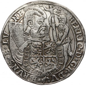 Germany, Brunswick-Wolfenbüttel, Heinrich der Jüngere, Taler 1568, Goslar