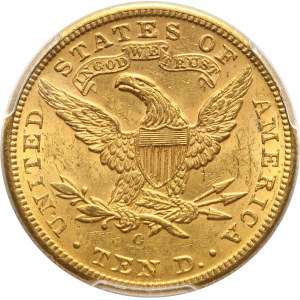 Stany Zjednoczone Ameryki, 10 dolarów 1892 O, Nowy Orlean