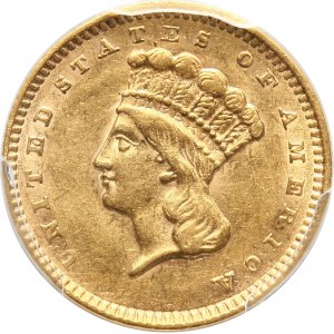 USA, Dollar 1856, Philadelphia