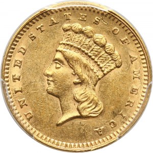 USA, Dollar 1862, Philadelphia