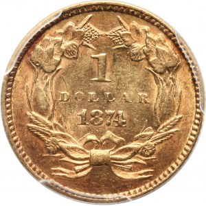 Stany Zjednoczone Ameryki, dolar 1874, Filadelfia
