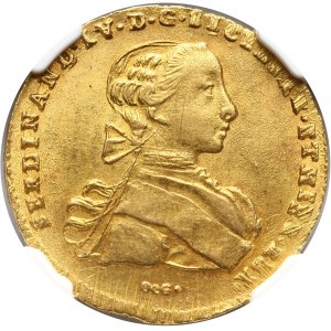 Italy, Naples & Sicily, Ferdinand IV, 6 Ducati 1767