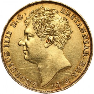 Wielka Brytania, Jerzy IV, 2 funty 1823
