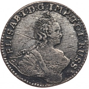 Rosja, Elżbieta I, szóstak 1761, Królewiec
