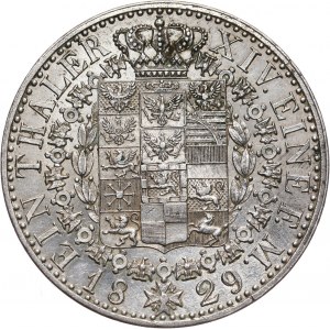 Niemcy, Prusy, Fryderyk Wilhelm III, talar 1829 A, Berlin