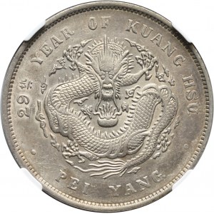 Chiny, Chihli, dolar rok 29 (1903)