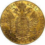 Austria, Ferdynand I, 4 dukaty 1841 A, Wiedeń