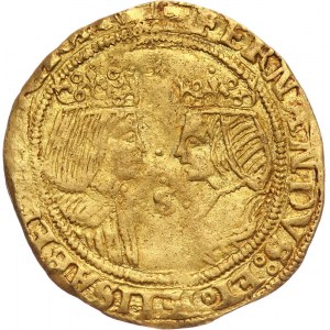 Hiszpania, Ferdynand V i Izabela I, 2 Excelentes bez daty (1476-1516) S, Sewilla