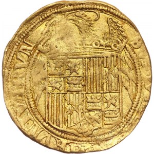 Spain, Ferdinand V and Isabel I, 2 Excelentes ND (1476-1516) S, Seville