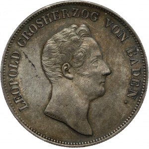 Germany, Baden, Karl Leopold, Thaler 1836